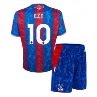 Maglia Calcio Crystal Palace Eberechi Eze #10 Prima Divisa Bambino 2024-25 Manica Corta (+ pantaloncini)